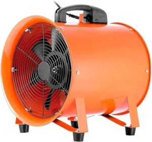 10" Duct Fan, Orange