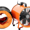10" Duct Fan, Orange