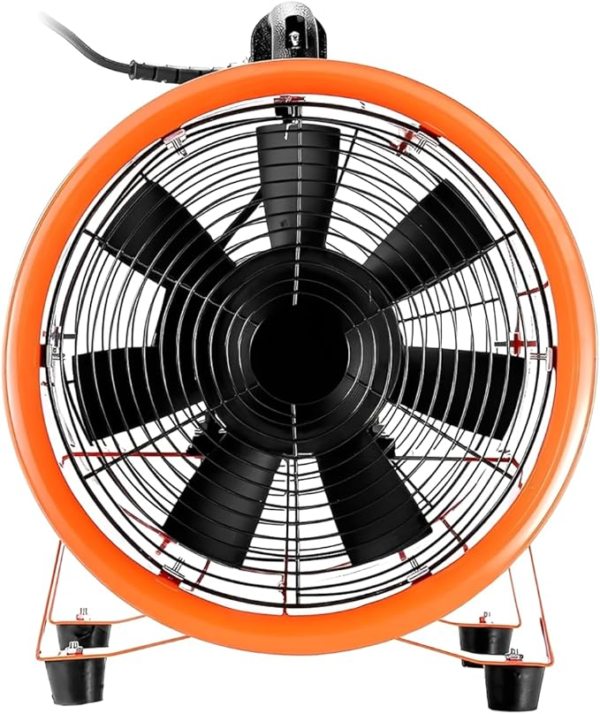 71-e6JNhrkL._AC_SX679_ 10-Inch 380W Portable Utility Blower Fan – 1893 CFM Heavy-Duty Axial Exhaust Fan with 16.4ft Duct Hose for Workshop, Confined Space & Industrial Ventilation