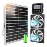 Solar Ventilation Fan for Coop & Greenhouse