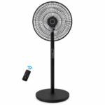 16-Inch 5-Blade Pedestal Stand Fan with Remote Control