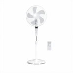 16-Inch Pedestal Fan with Remote Control and LED Display